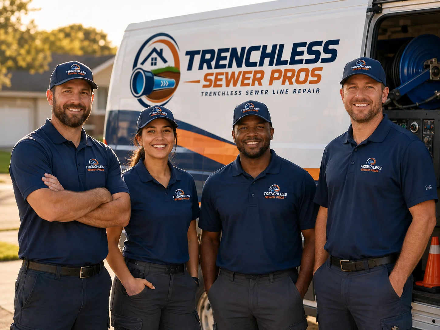 Trenchless Sewer Repair company in Waring, TX